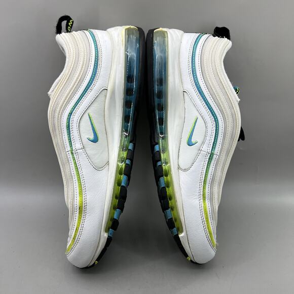 Nike Air Max 97 Worldwide Pack Shoes Men Size 11 White Green Running Sneakers - Picture 6 of 9